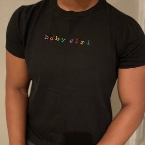 Forever 21 Embroidered Tee